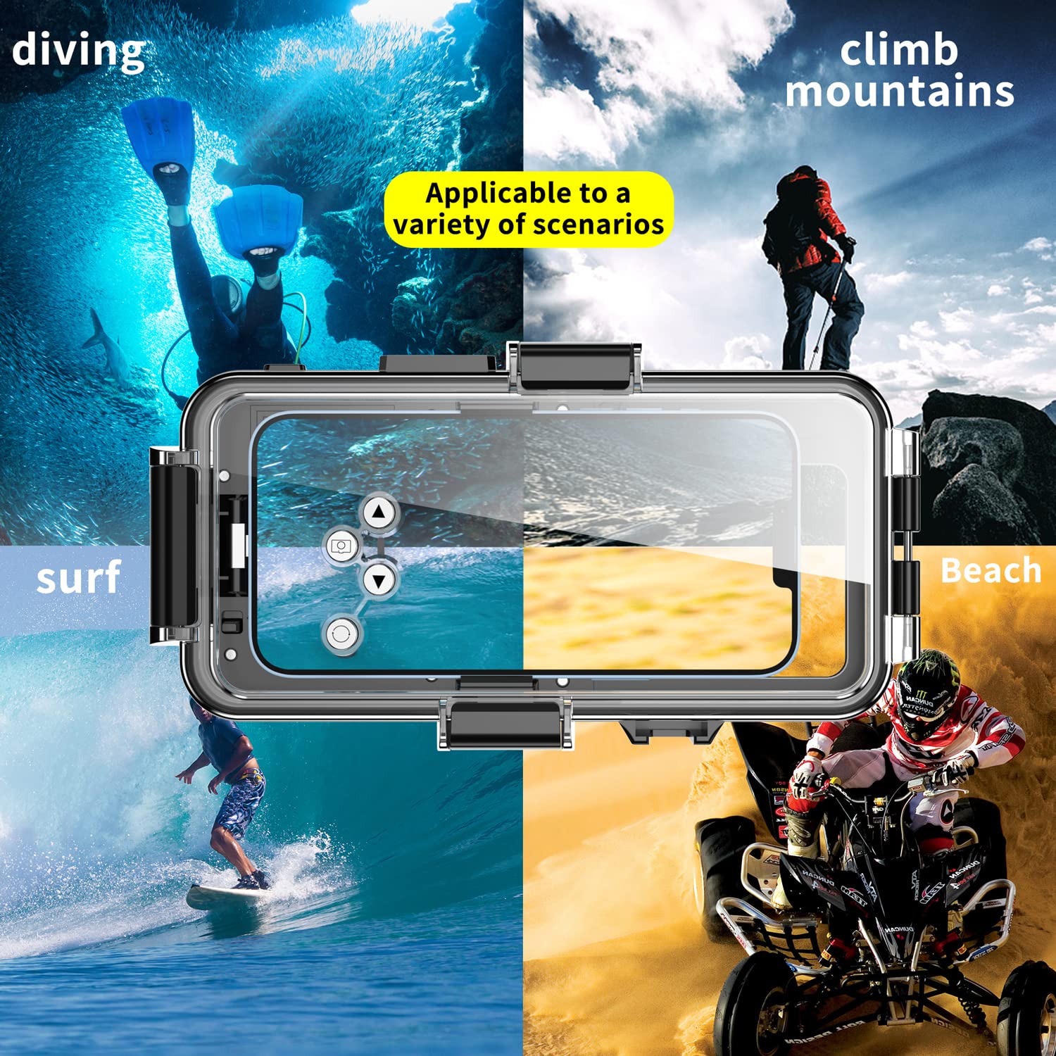 iPhoneケース SEA - wind and seaiPhone 11 Impact Case Amazon.com: COOLQO Compatible with iPhone 11 Case, and [2 x